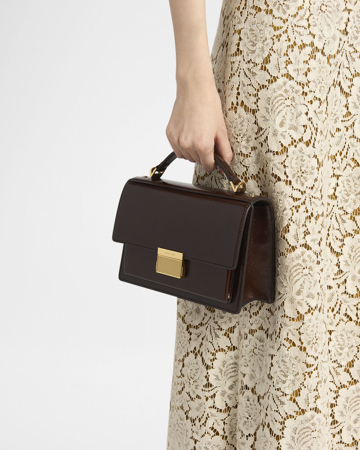 Golden Goose Venezia Flap Leather Crossbody Bag