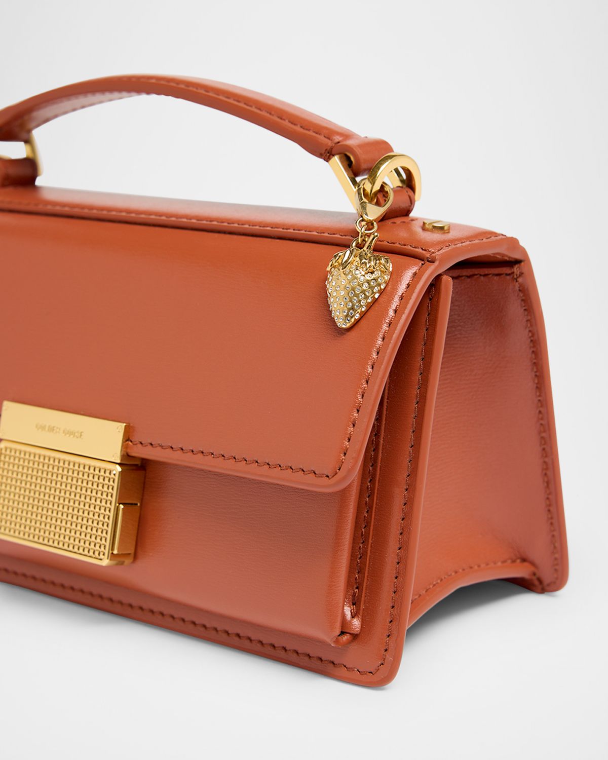 Golden Goose Crystal-Embellished Strawberry Bag Charm