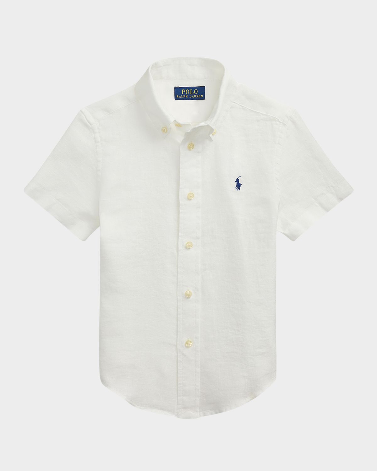 Polo Ralph Lauren Boy 's Linen Sport Shirt, Size 2-7