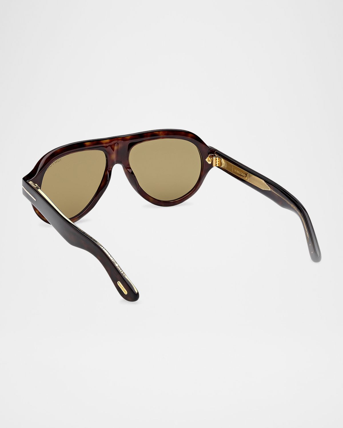 TOM FORD Men's Icon Collection Acetate Aviator Sunglasses