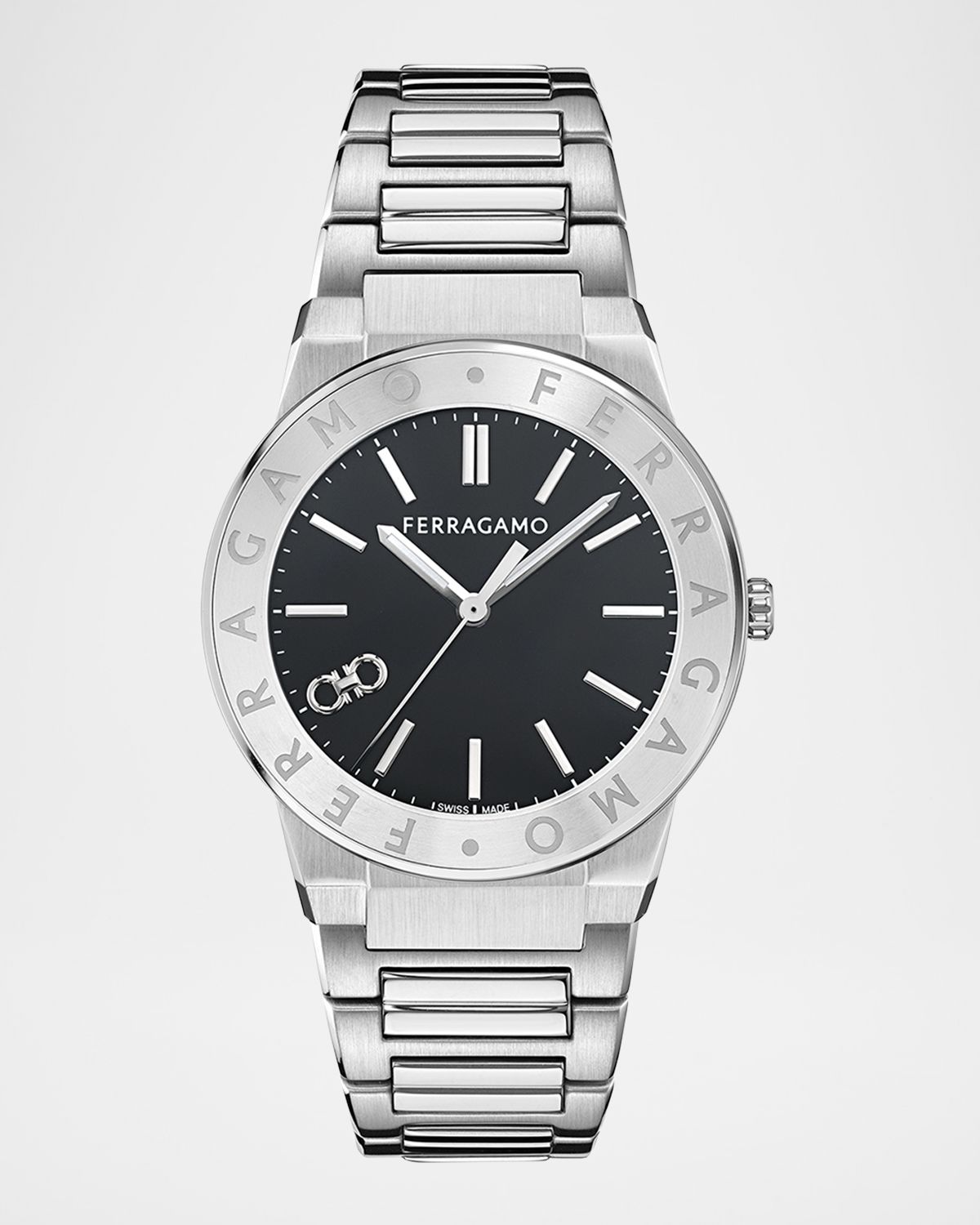 Ferragamo Sapphire Logo 41mm Stainless Steel Bracelet Watch | Thumbnail 5