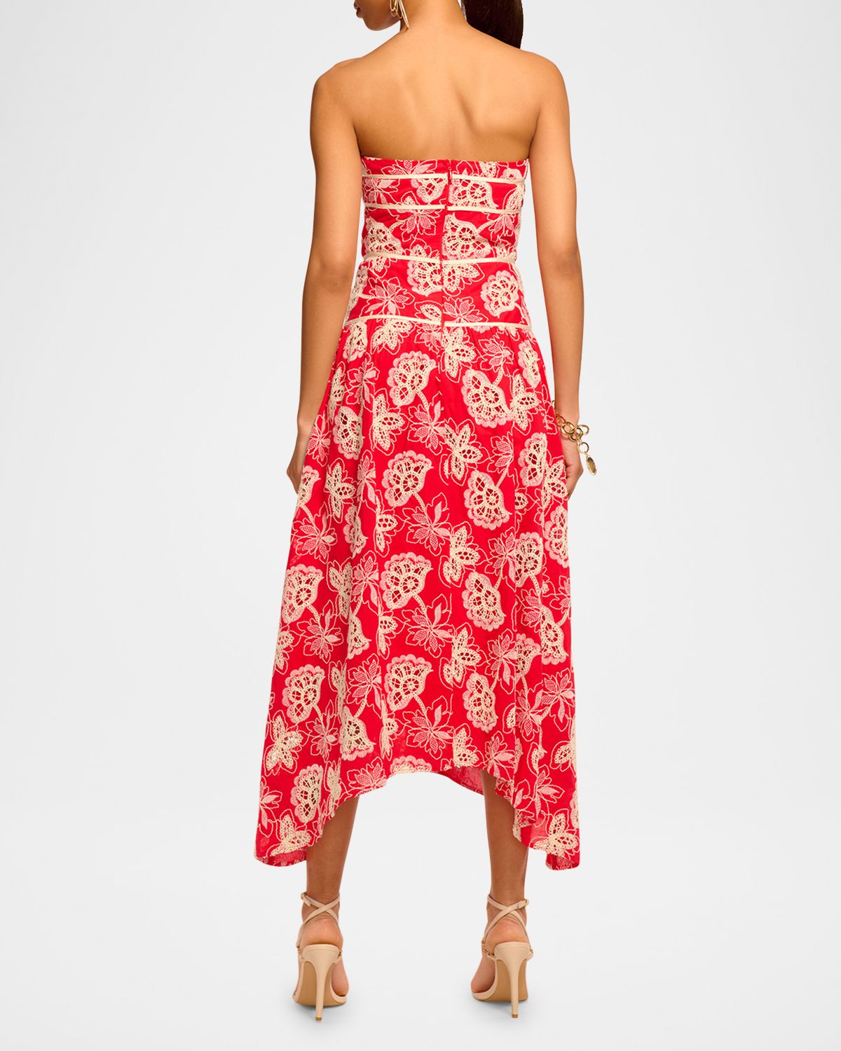 Ramy Brook Blanca Strapless Midi Dress