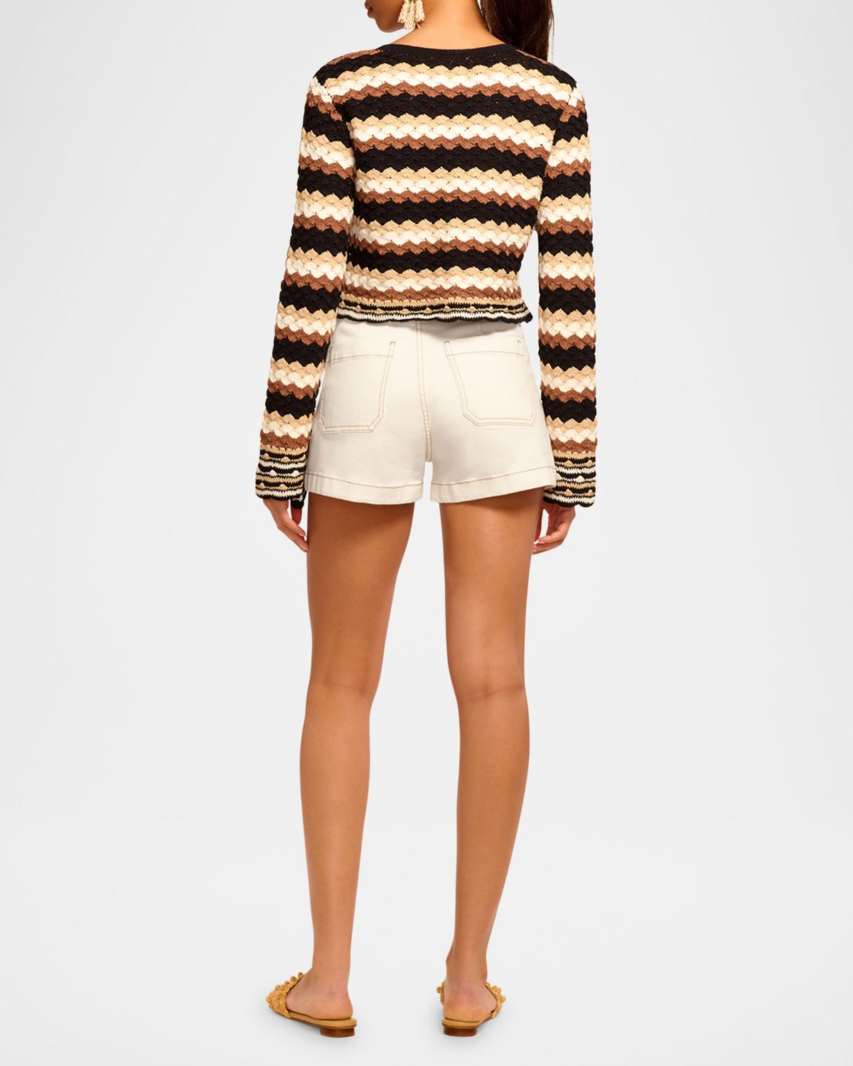 Ramy Brook Stitched Cindy Shorts