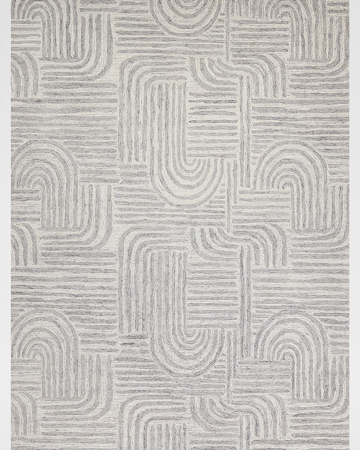 Exquisite Rugs Juno Hand-Tufted Gray/ Rug | Thumbnail 8