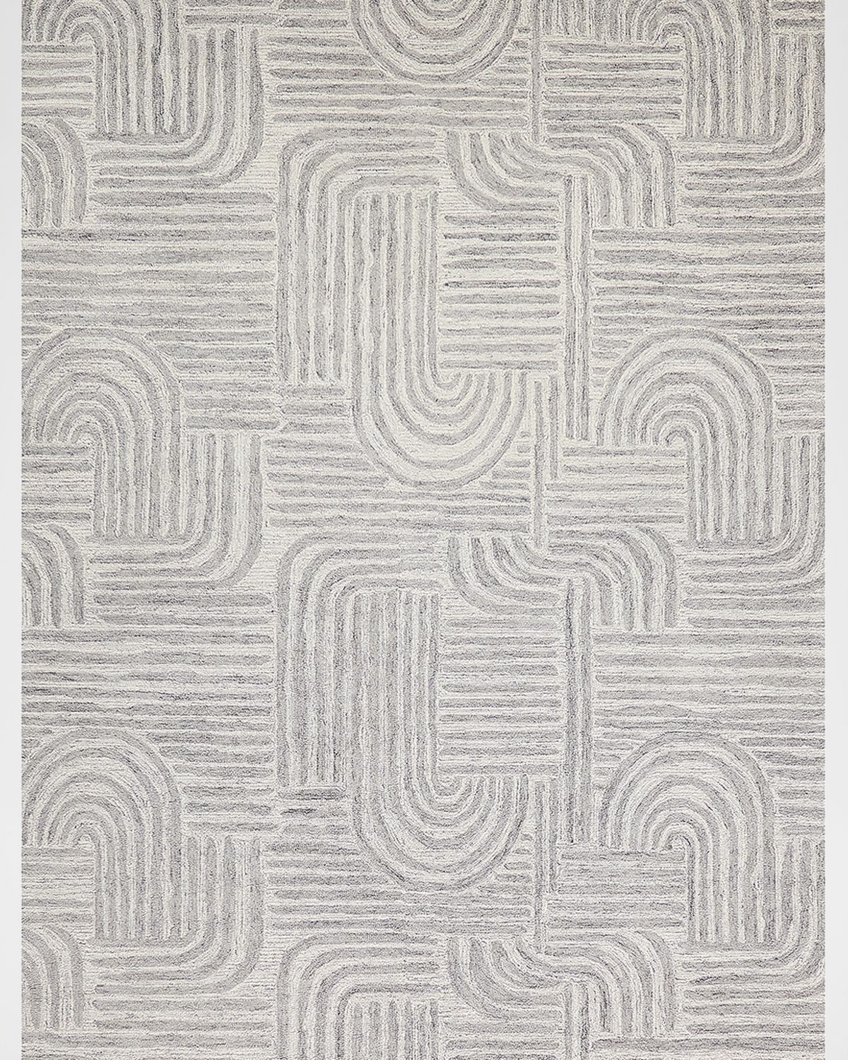 Exquisite Rugs Juno Hand-Tufted Gray/ Rug | Thumbnail 8