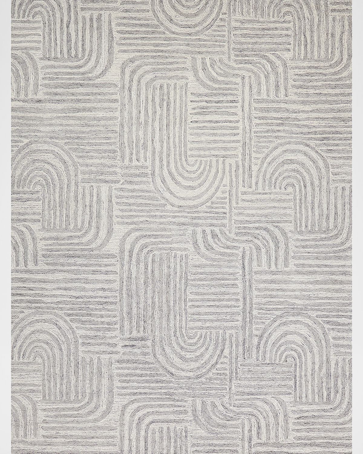 Exquisite Rugs Juno Hand-Tufted Gray/ Rug | Thumbnail 8