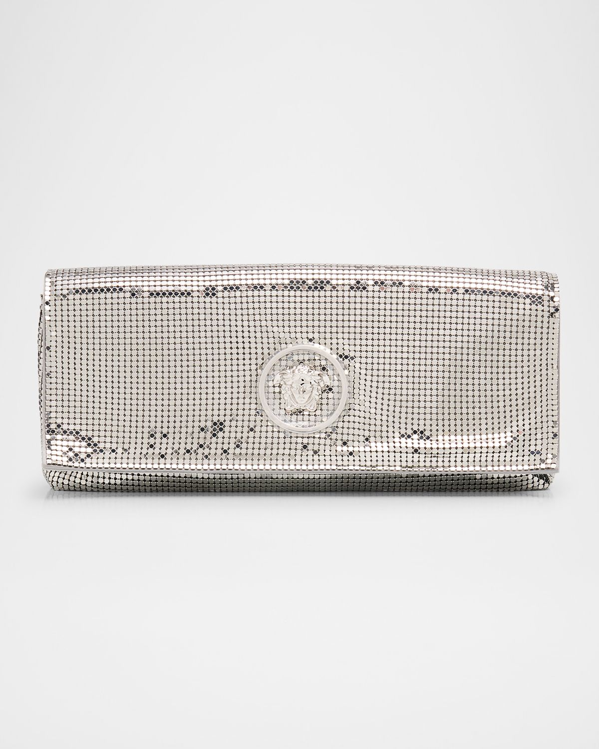 Versace La Medusa Metal Clutch Bag