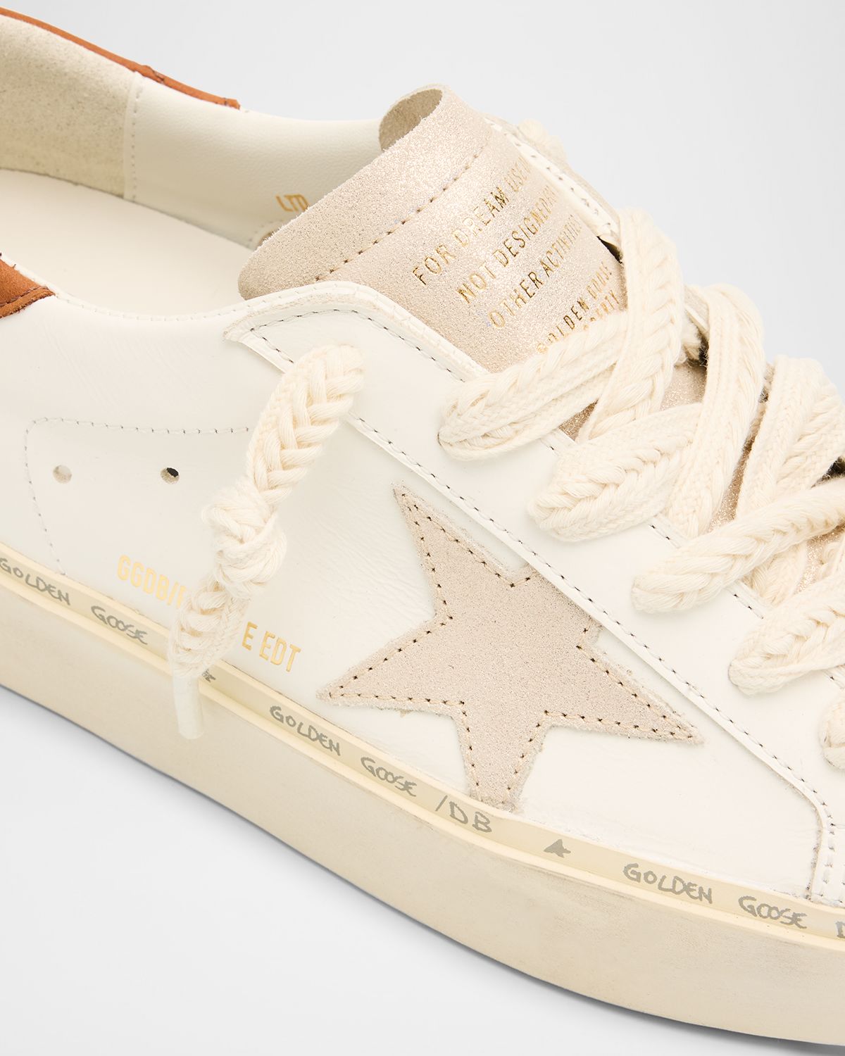 Golden Goose Hi-Star Leather Low-Top Sneakers | Thumbnail 5