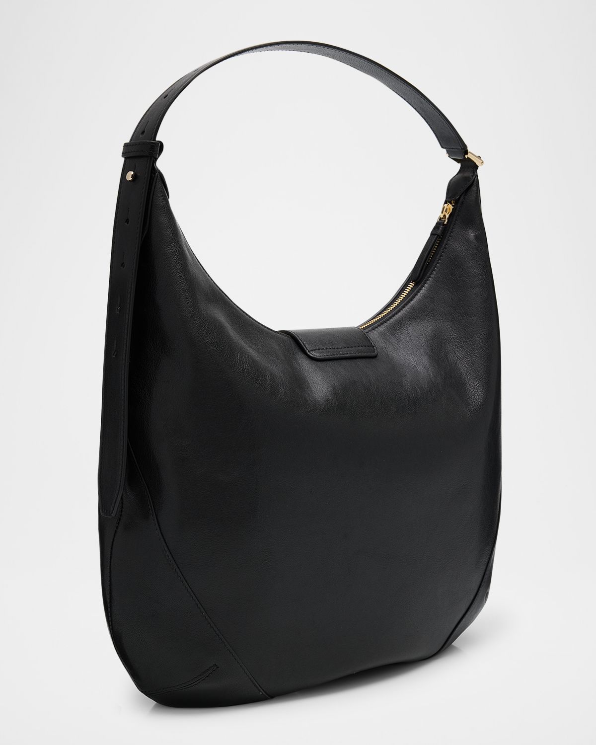 Jimmy Choo Bar Medium Leather Hobo Bag