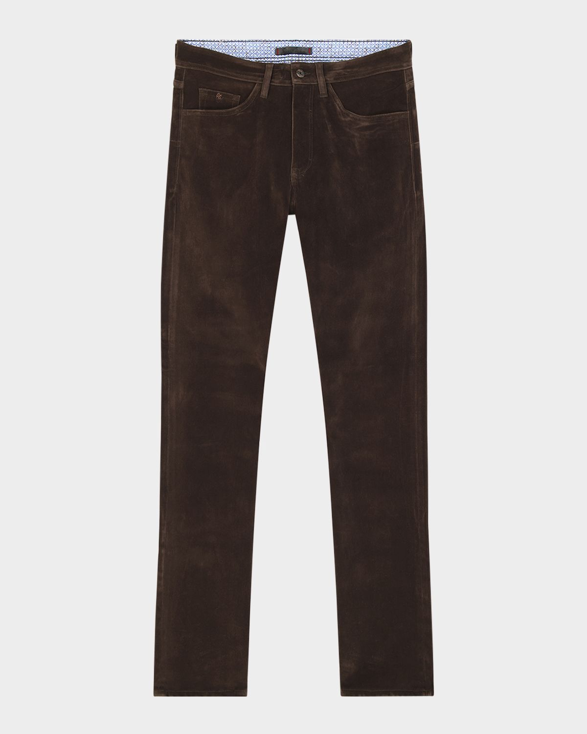 Robert Graham Men 's Celestial Velvety Slim Five-Pocket Pants
