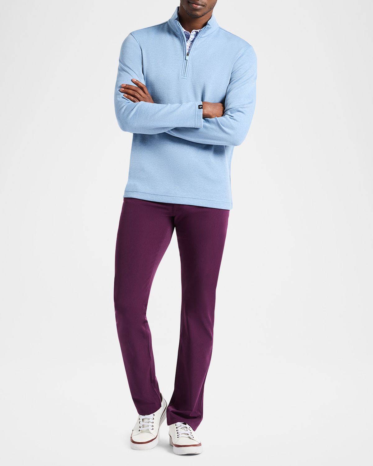 Robert Graham Men 's Grady Slim Stretch Five-Pocket Pants