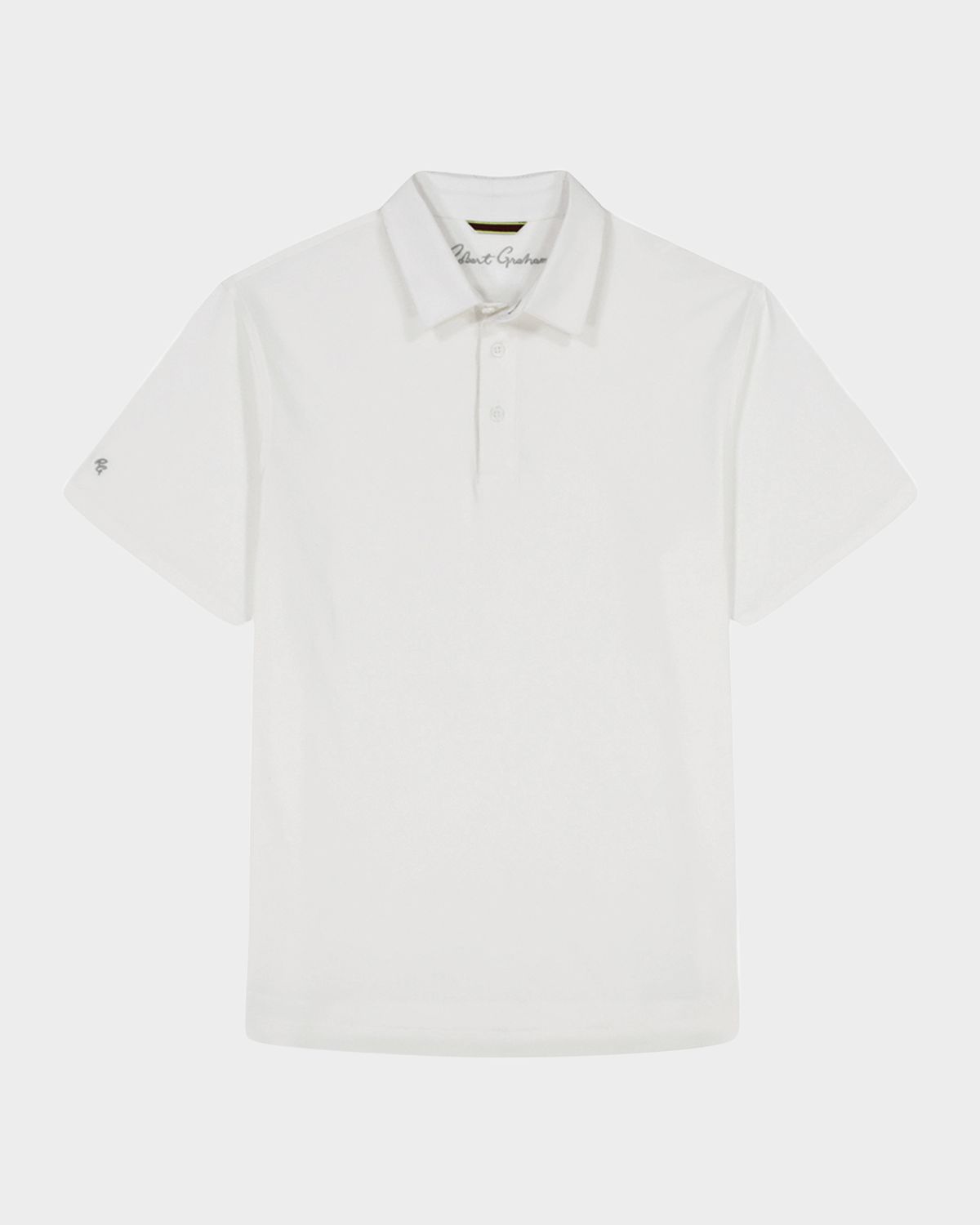 Robert Graham Men 's Furlan Stretch Knit Polo Shirt