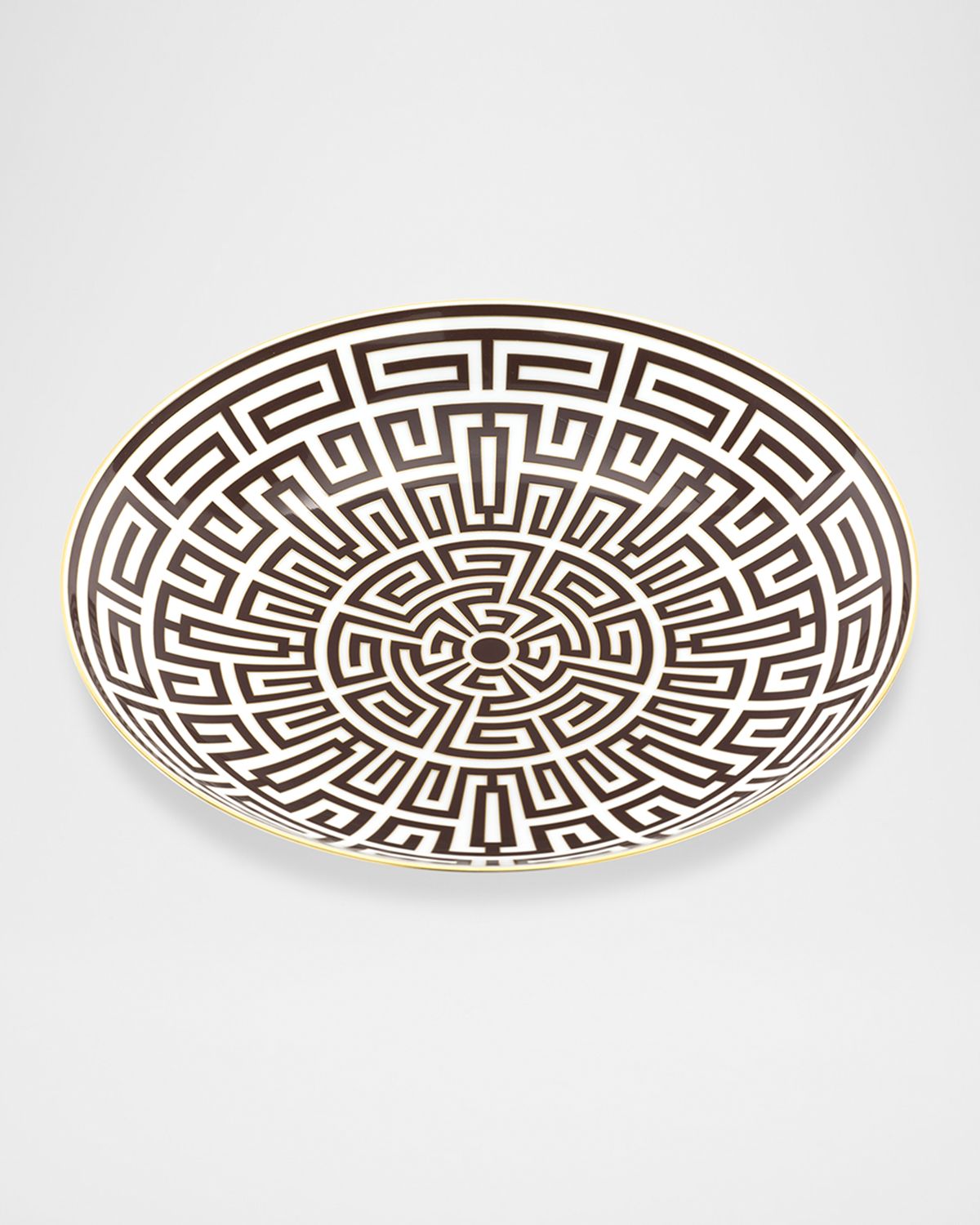 GINORI 1735 Labirinto Ebano Charger Plate, Venezia Shape