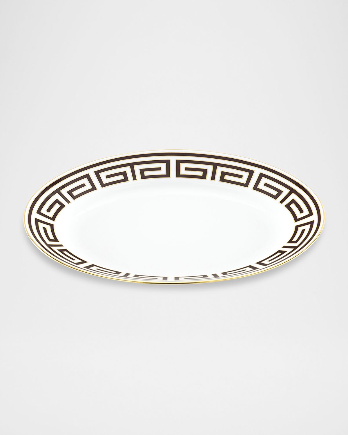 GINORI 1735 Labirinto Ebano Oval Flat Platter