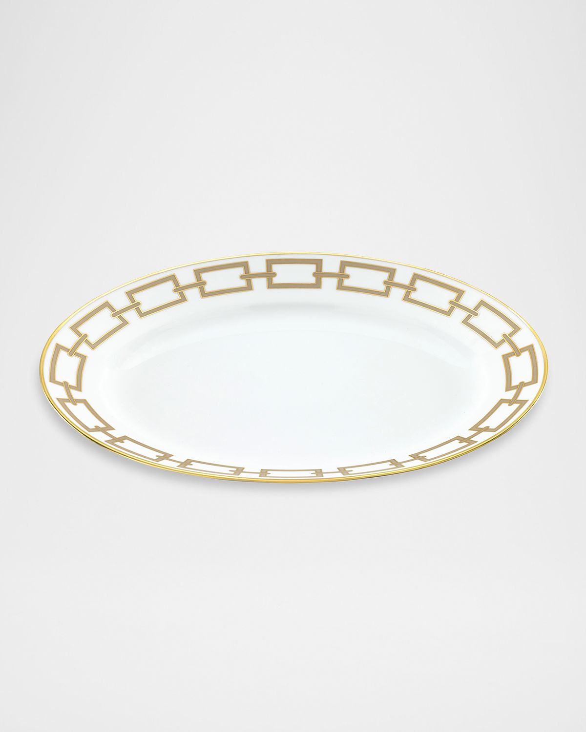 GINORI 1735 Catene Cachemire Oval Flat Platter