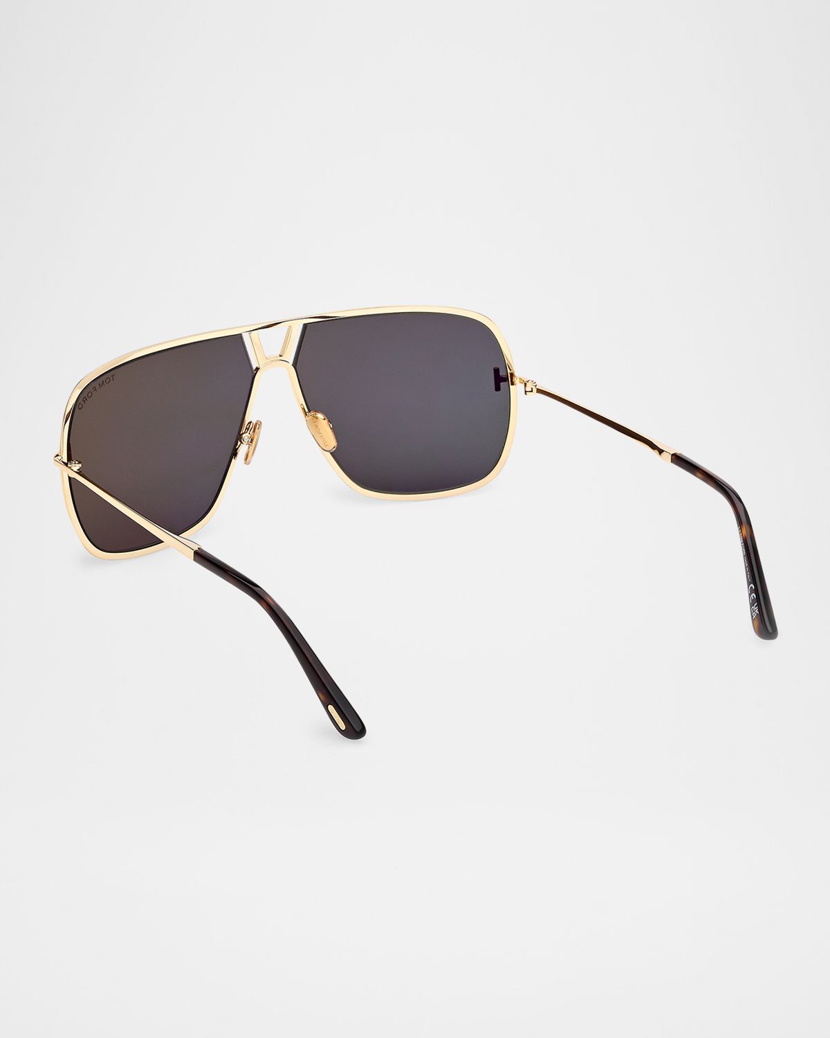 TOM FORD Men 's Stavros Acetate Square Sunglasses