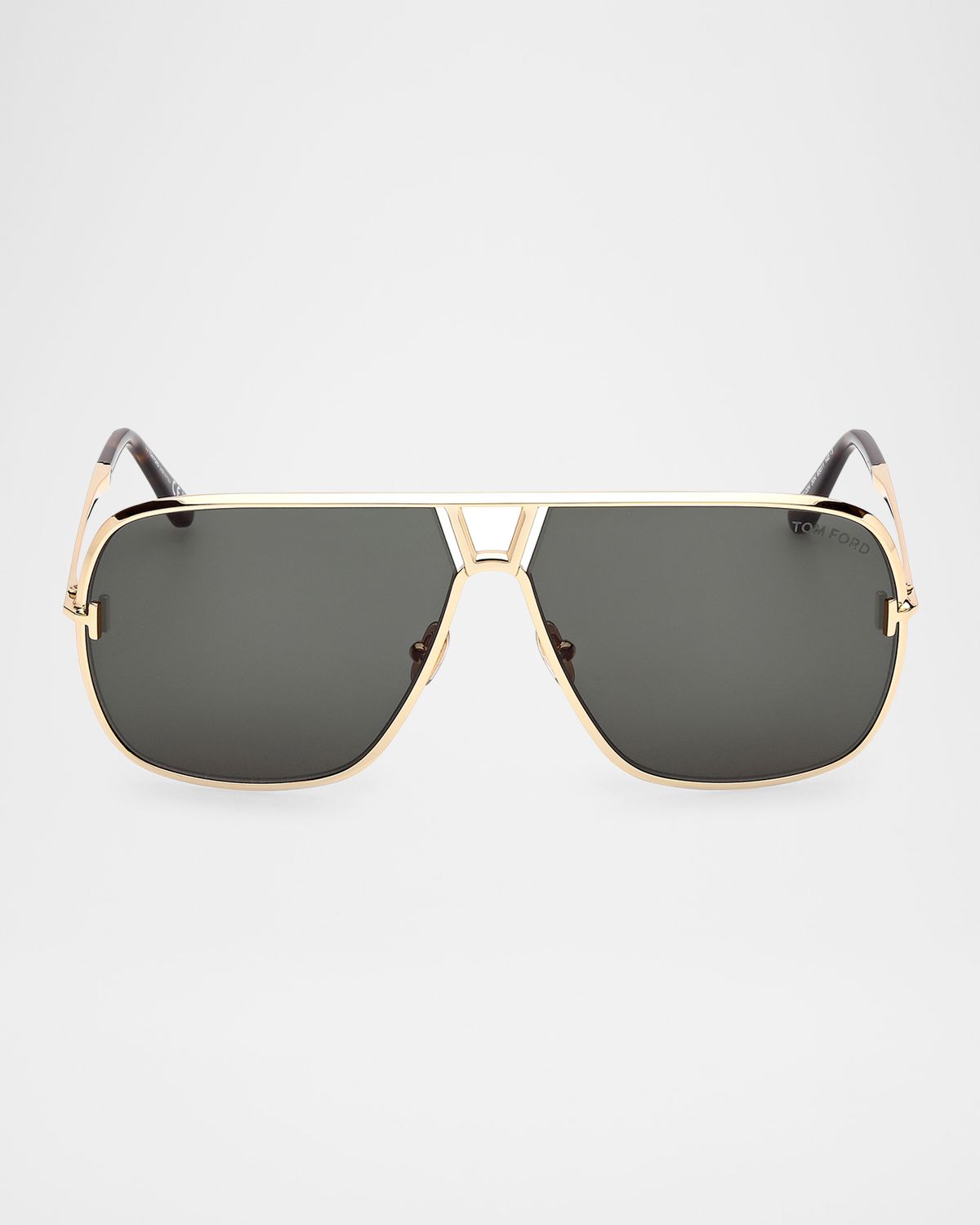 TOM FORD Men 's Stavros Acetate Square Sunglasses