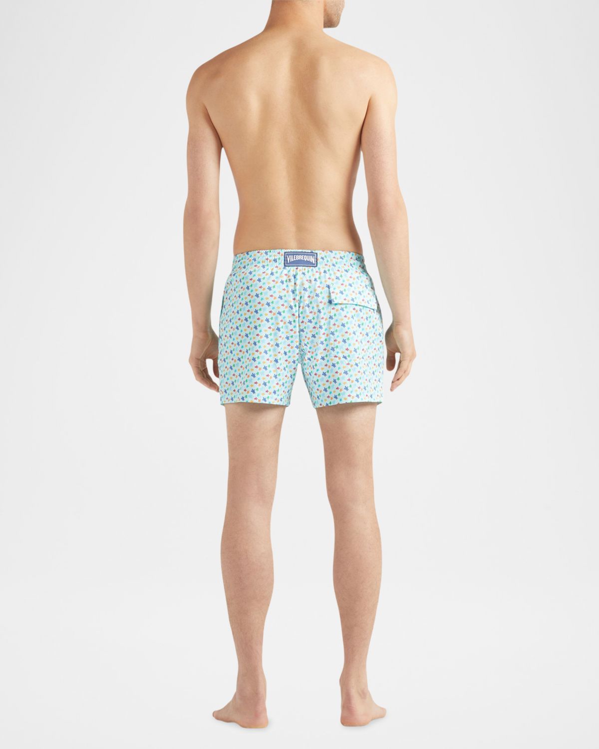 Vilebrequin Men 's Micro Ronde des Tortues Swim Trunks