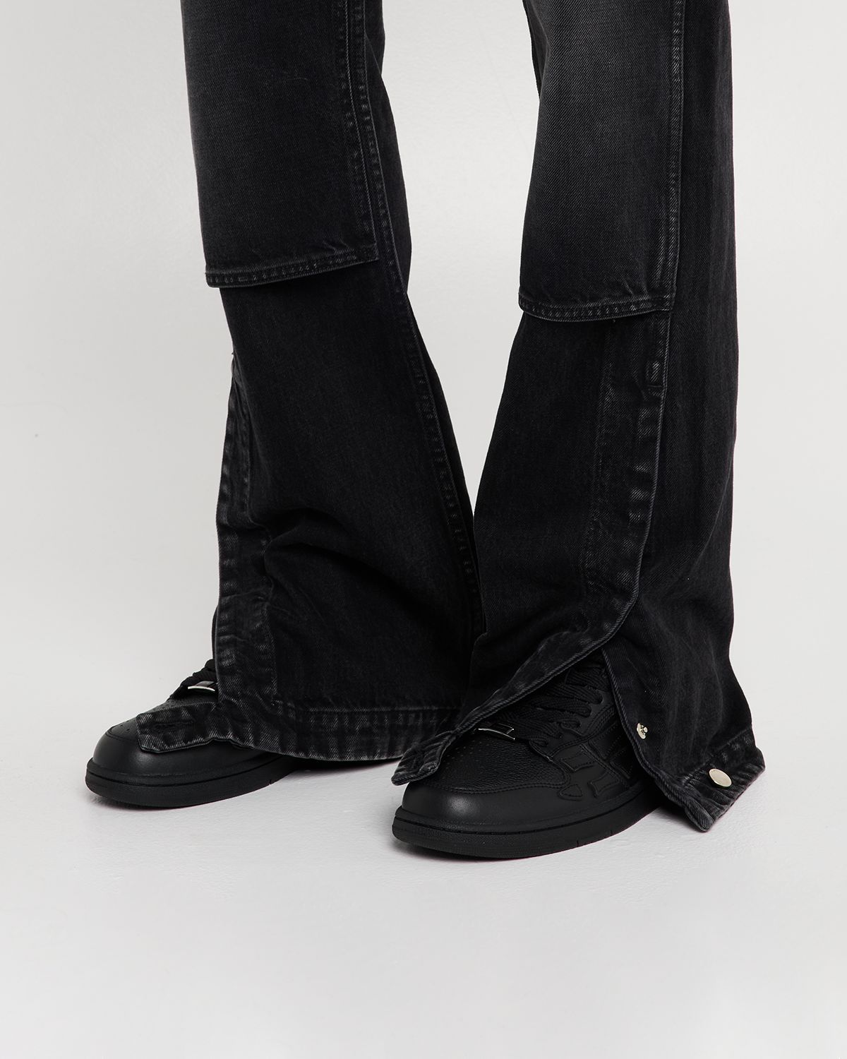 Amiri Men 's Skel Low-Top Leather Sneakers