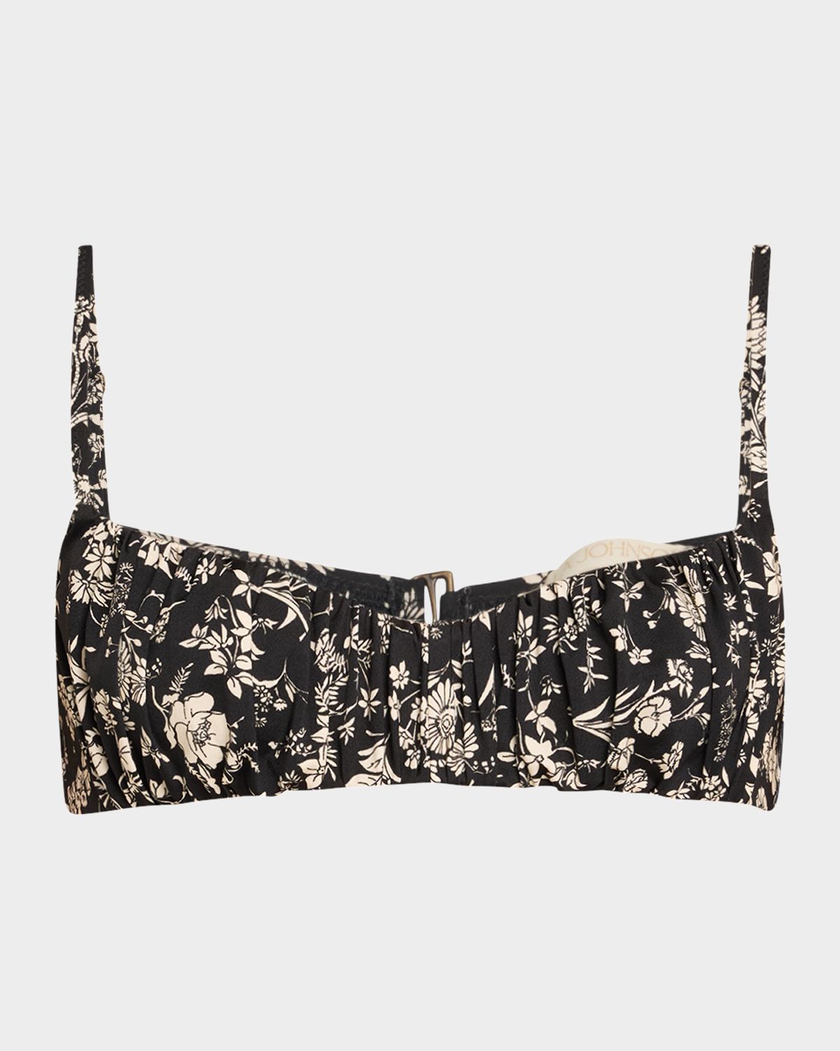 Ulla Johnson Naomi Ruched Bikini Top