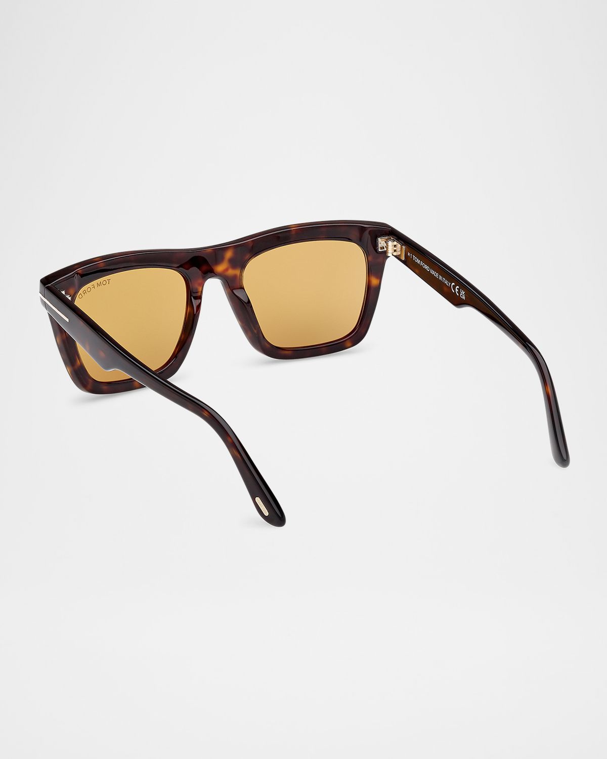 TOM FORD Men 's Lelio Acetate Square Sunglasses