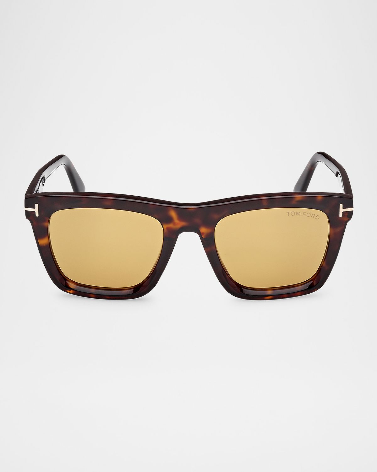 TOM FORD Men 's Lelio Acetate Square Sunglasses