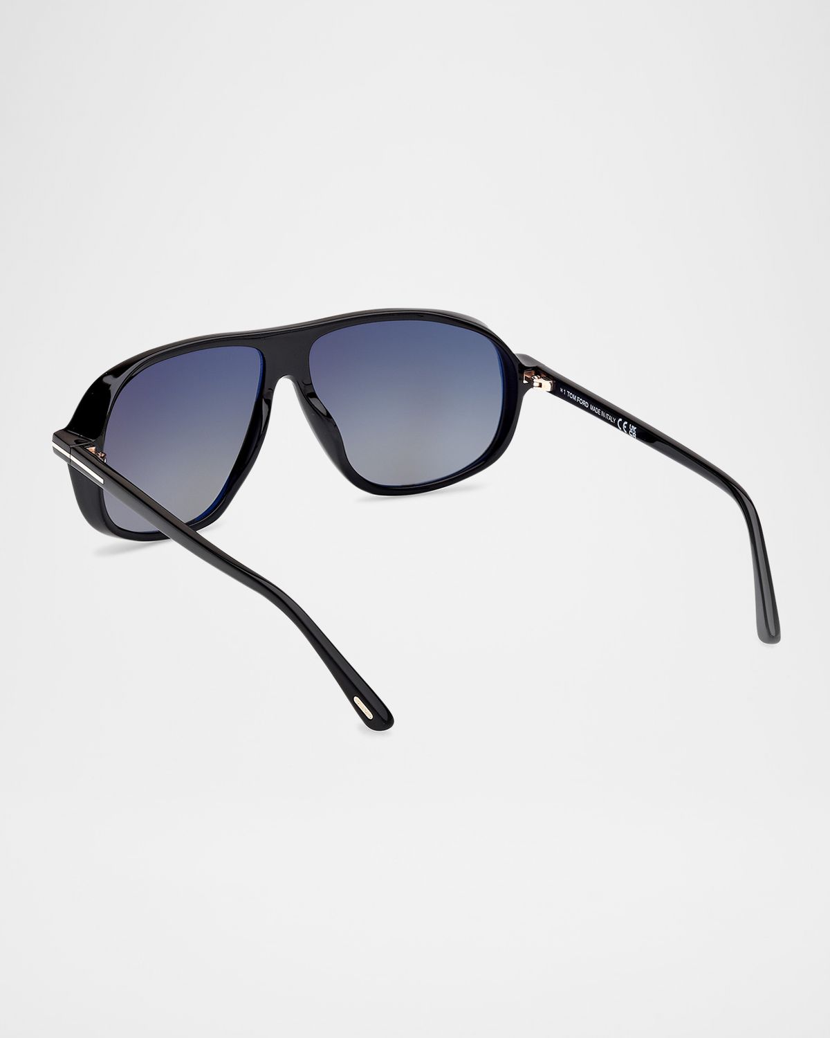 TOM FORD Men 's Guillaume Acetate Aviator Sunglasses
