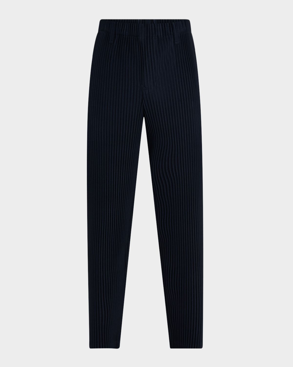 Homme Plisse Issey Miyake Men 's Pleated Flat-Front Pants