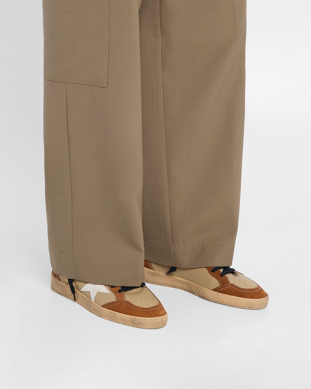 Golden Goose Men 's Ball Star Low-Top Nubuck Leather Sneakers - Exclusive