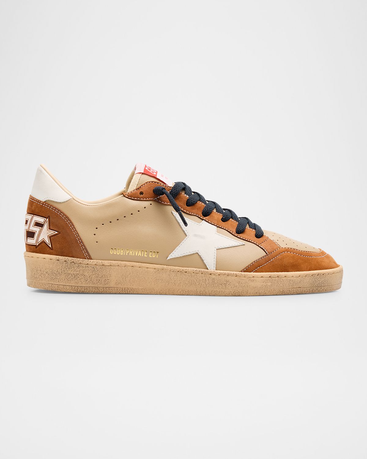 Golden Goose Men 's Ball Star Low-Top Nubuck Leather Sneakers - Exclusive
