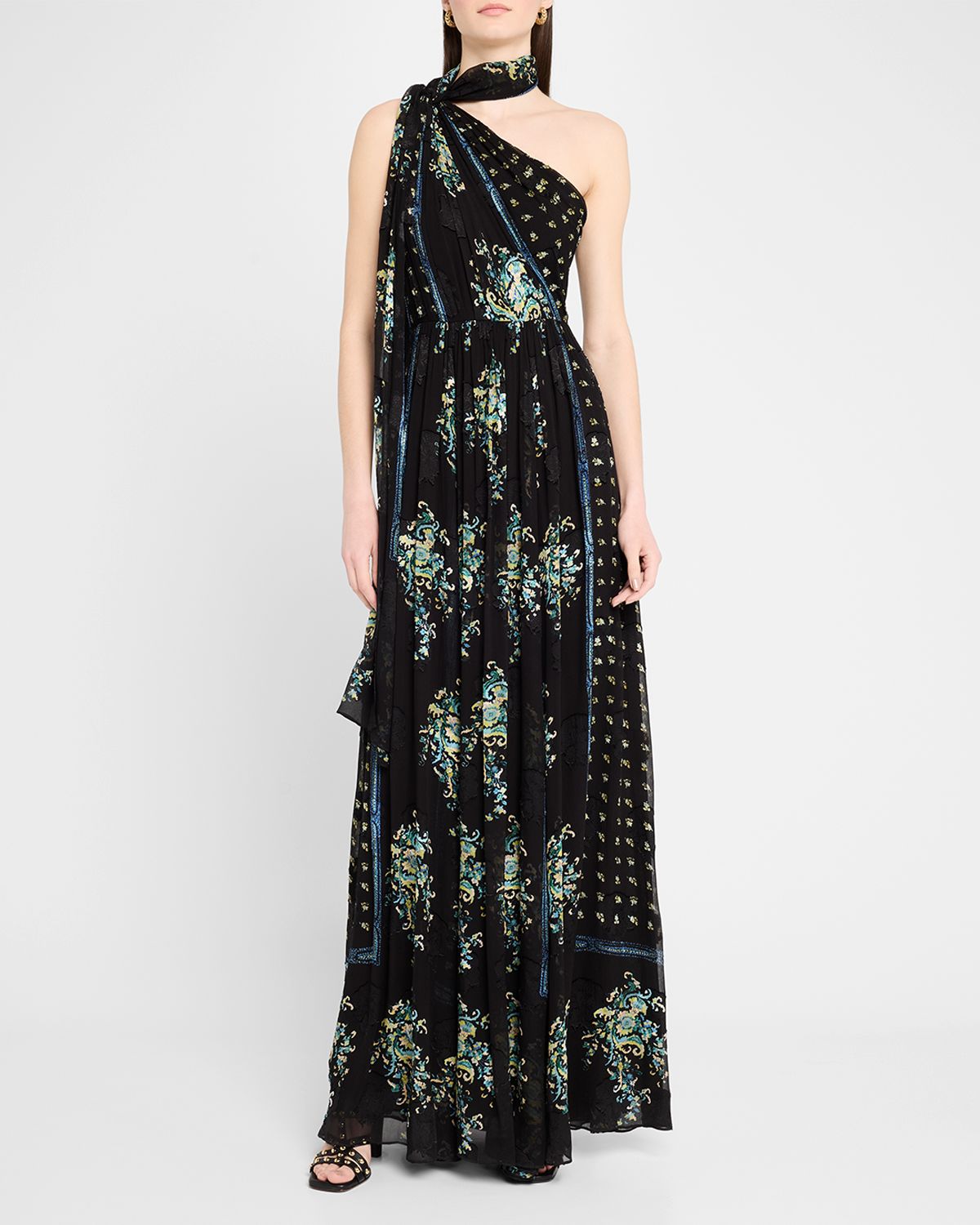 Ulla Johnson Angelique Draped Scarf Gown