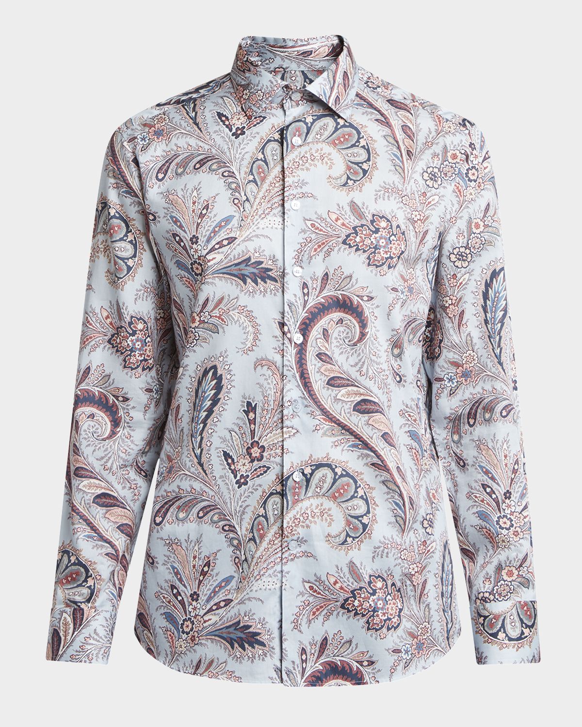 Etro Men 's Cotton Multi-Paisley Dress Shirt