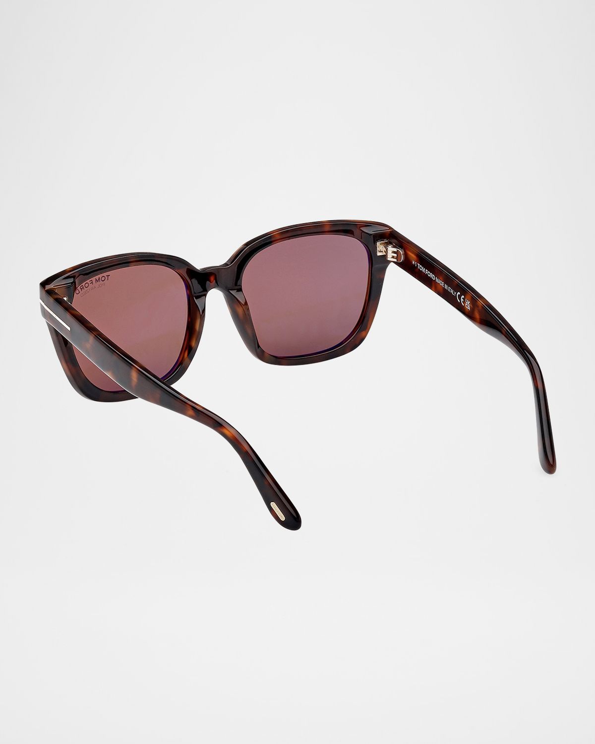 TOM FORD Haylay Acetate Rectangle Sunglasses