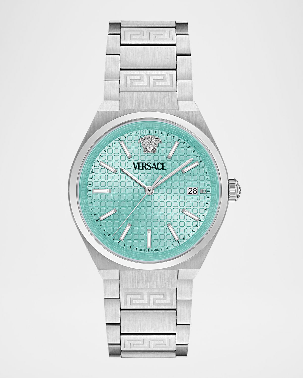 Versace V-Auria 39MM Stainless Steel Bracelet Watch