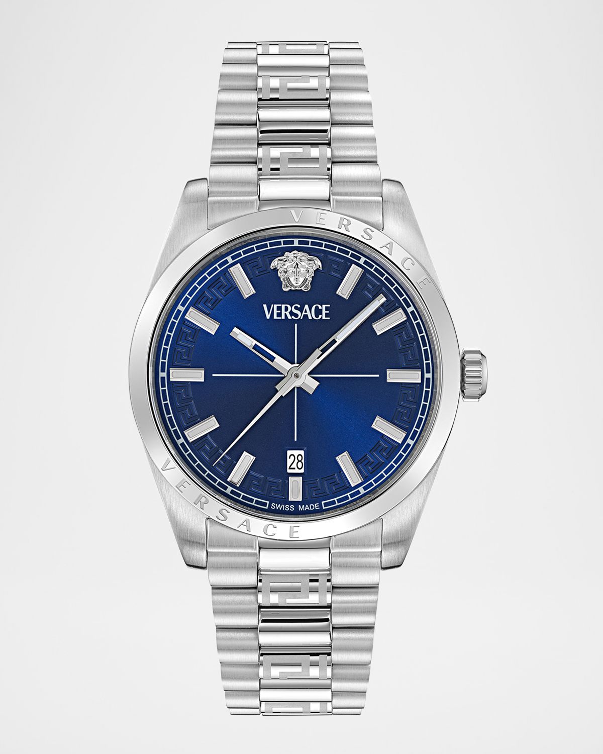 Versace Millenyium 40mm Stainless Steel Bracelet Watch