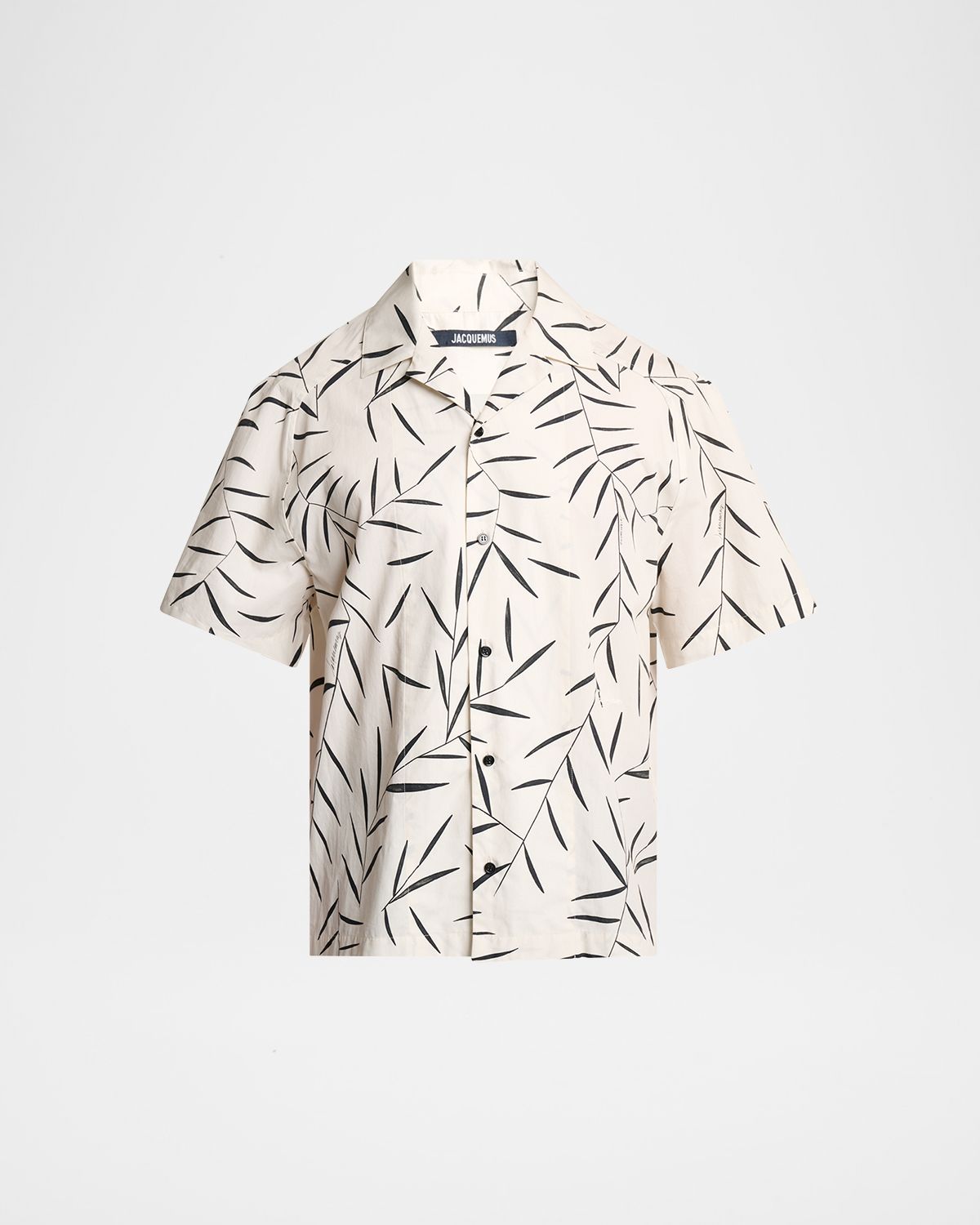 Jacquemus Men 's Fonccio Cotton Camp Shirt