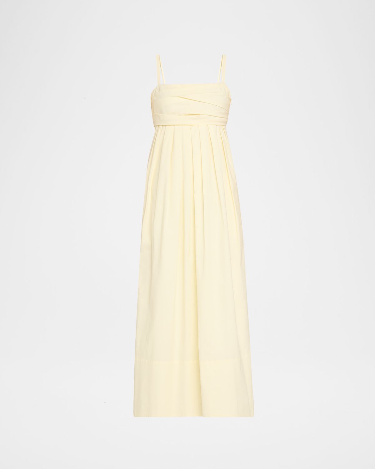Proenza Schouler White Label Claudine Technical Poplin Midi Dress
