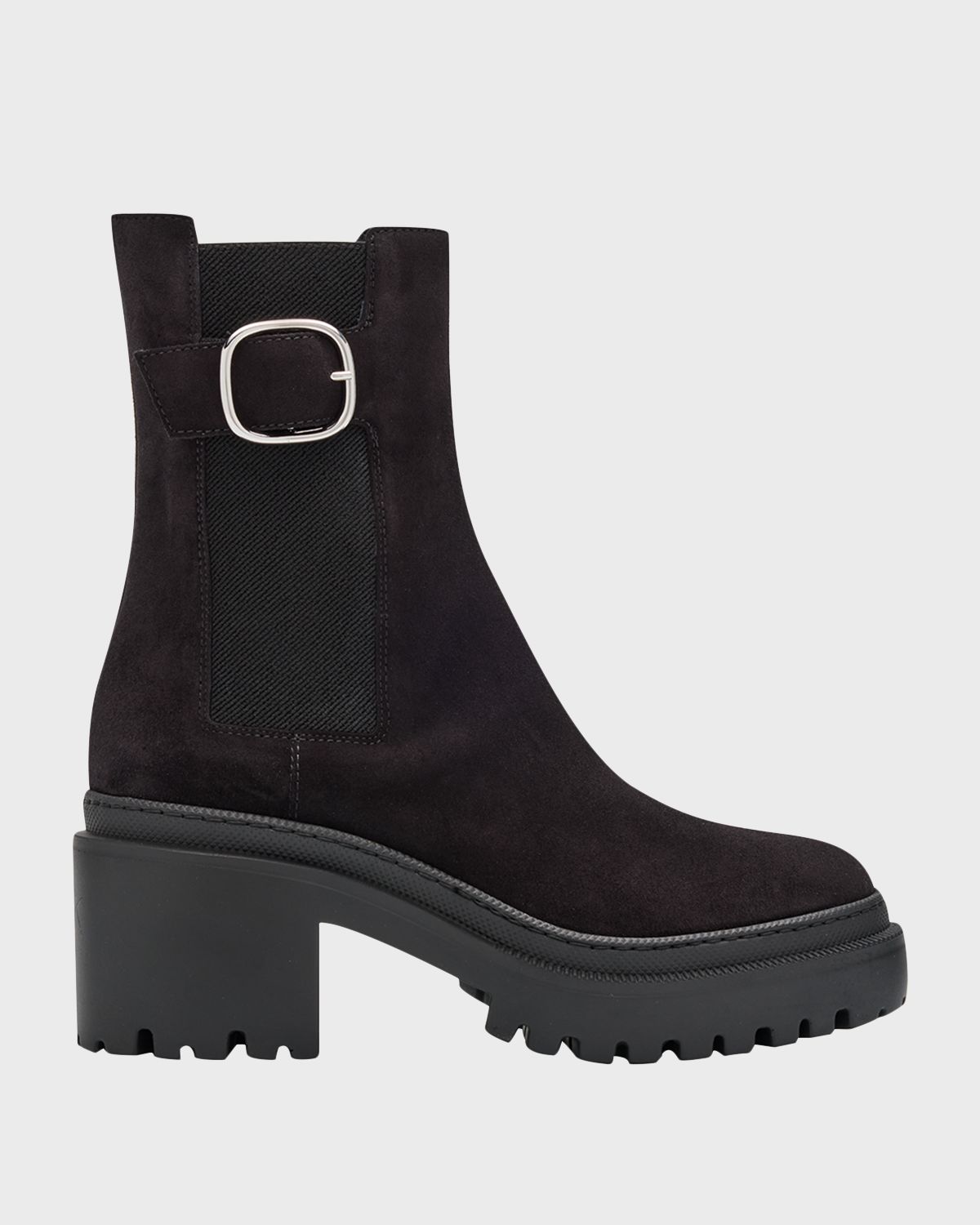Giuseppe Zanotti Platform Suede Chelsea Boots | Thumbnail 7
