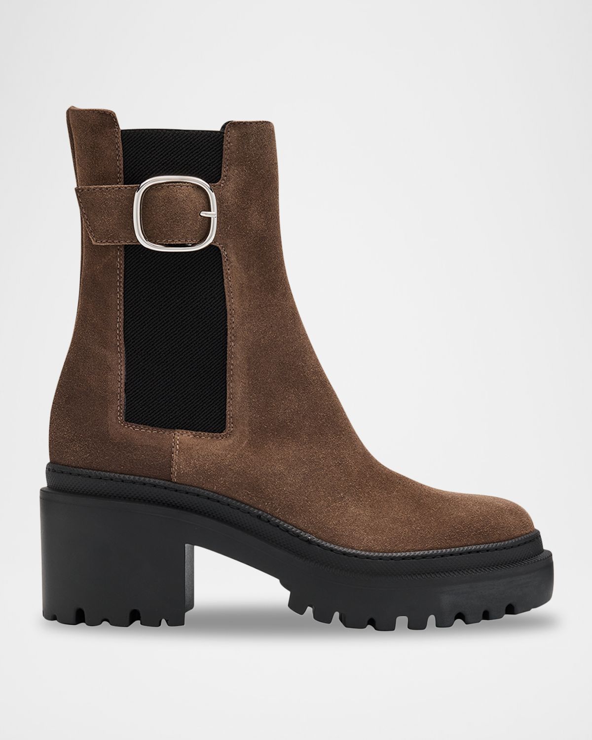 Giuseppe Zanotti Platform Suede Chelsea Boots | Thumbnail 7