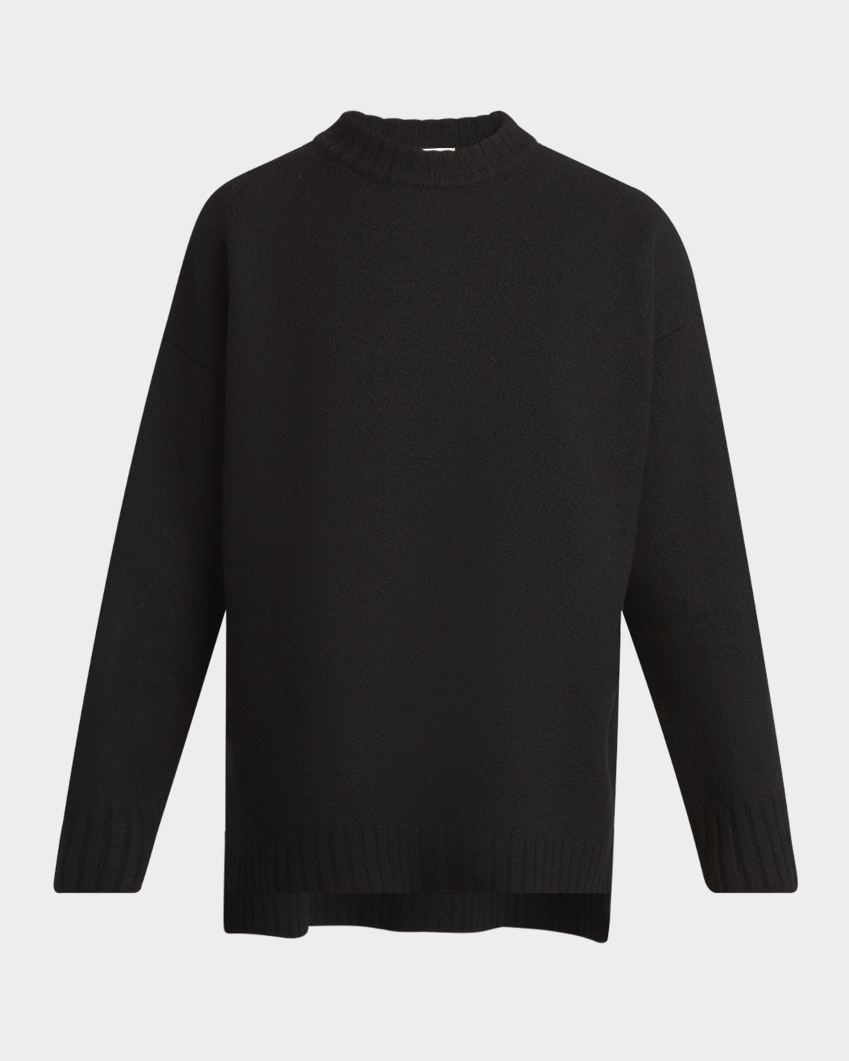 Jil Sander Superfine Merino Wool Oversized Crewneck Sweater | Thumbnail 6 Jil Sander Superfine Merino Wool Oversized Crewneck Sweater | Thumbnail 6