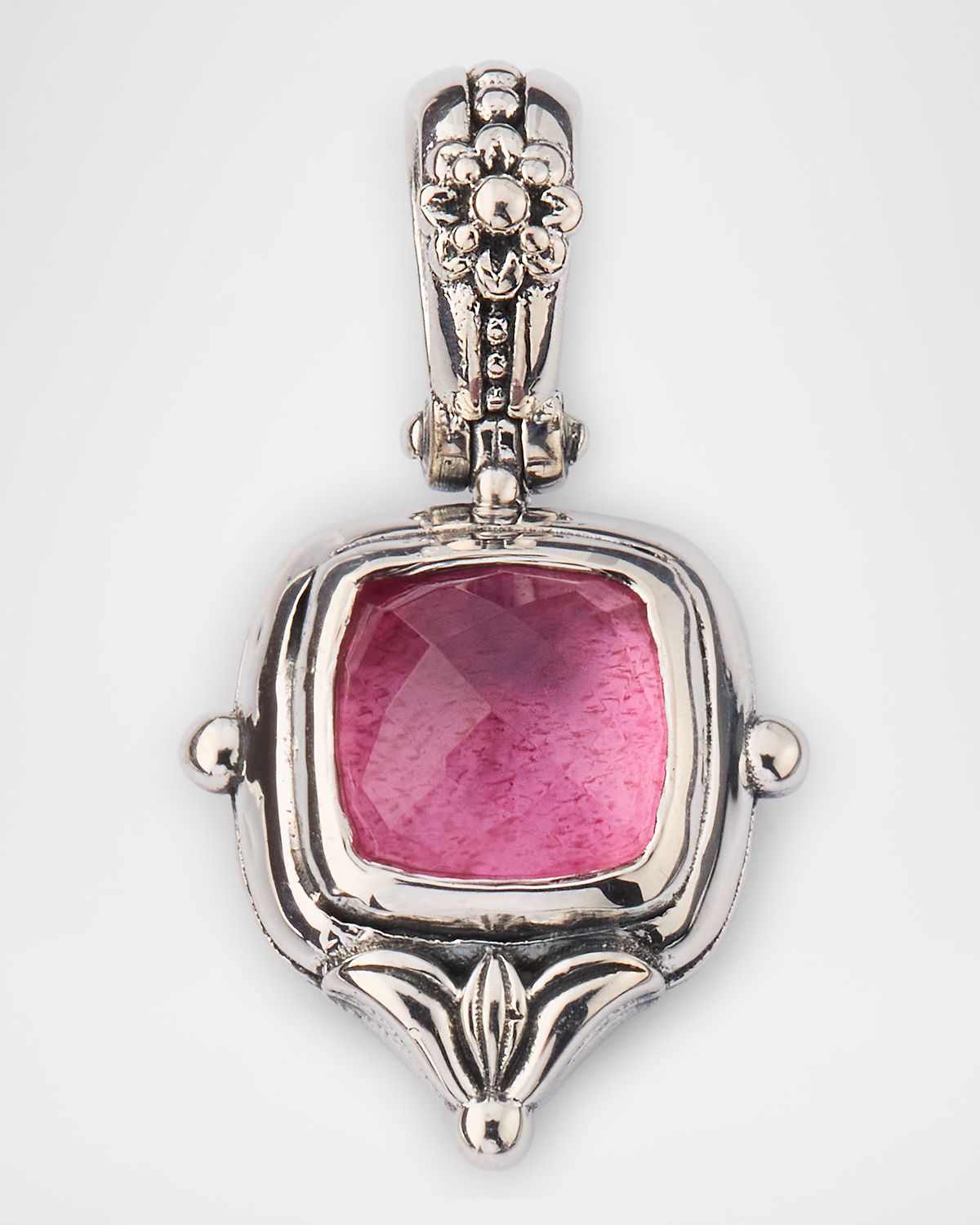 Konstantino Ivy Rock Crystal, Strawberry Quartz and MOP Triplet Enhancer