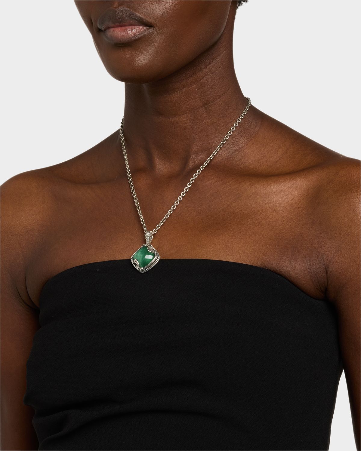 Konstantino Ivy Rock Crystal, Aventurine and MOP Triplet Enhancer