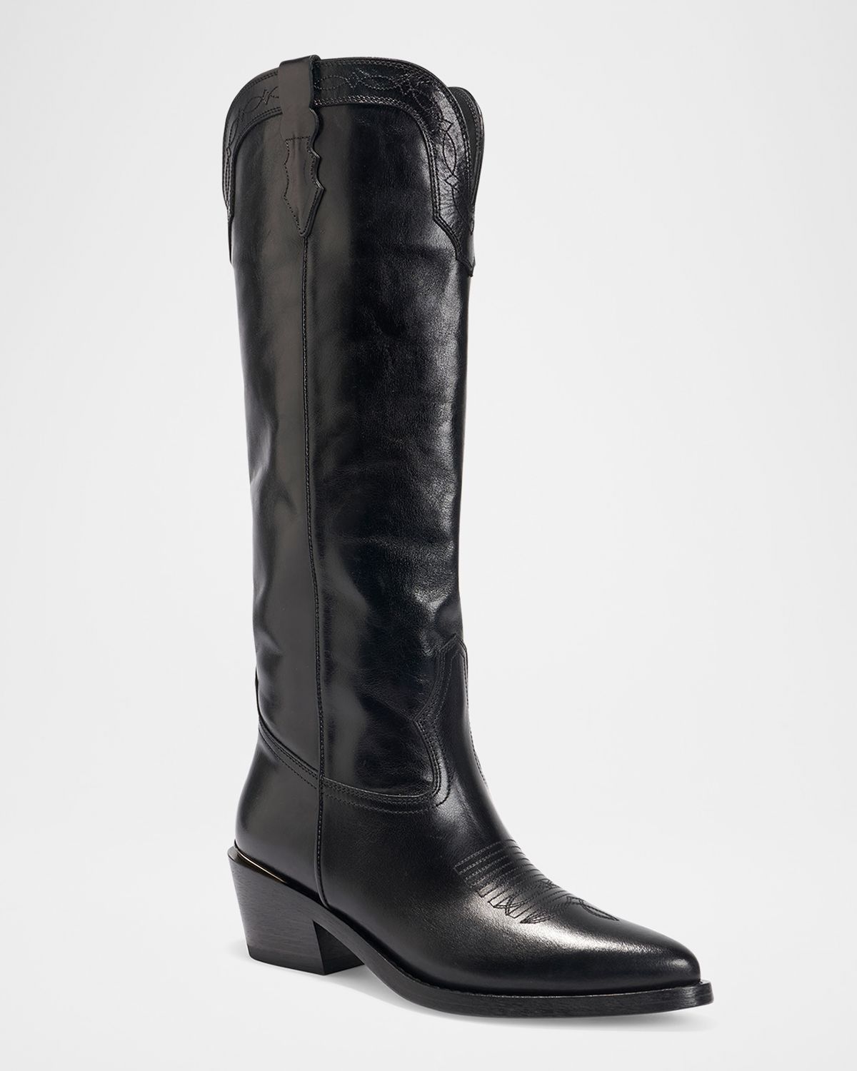 Partlow Selena Calfskin Tall Western Boots