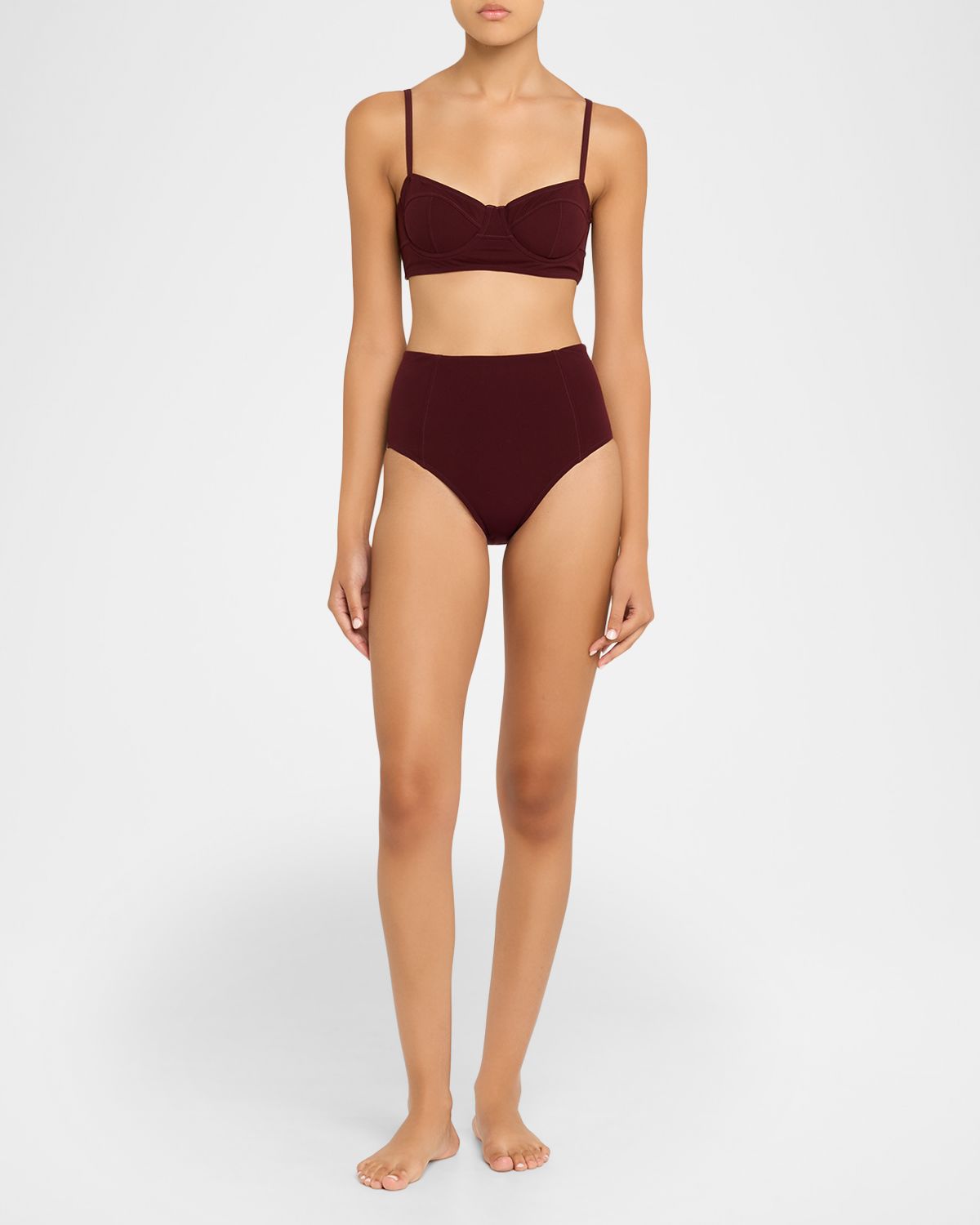 Ulla Johnson Zahara High Waist Bikini Bottoms