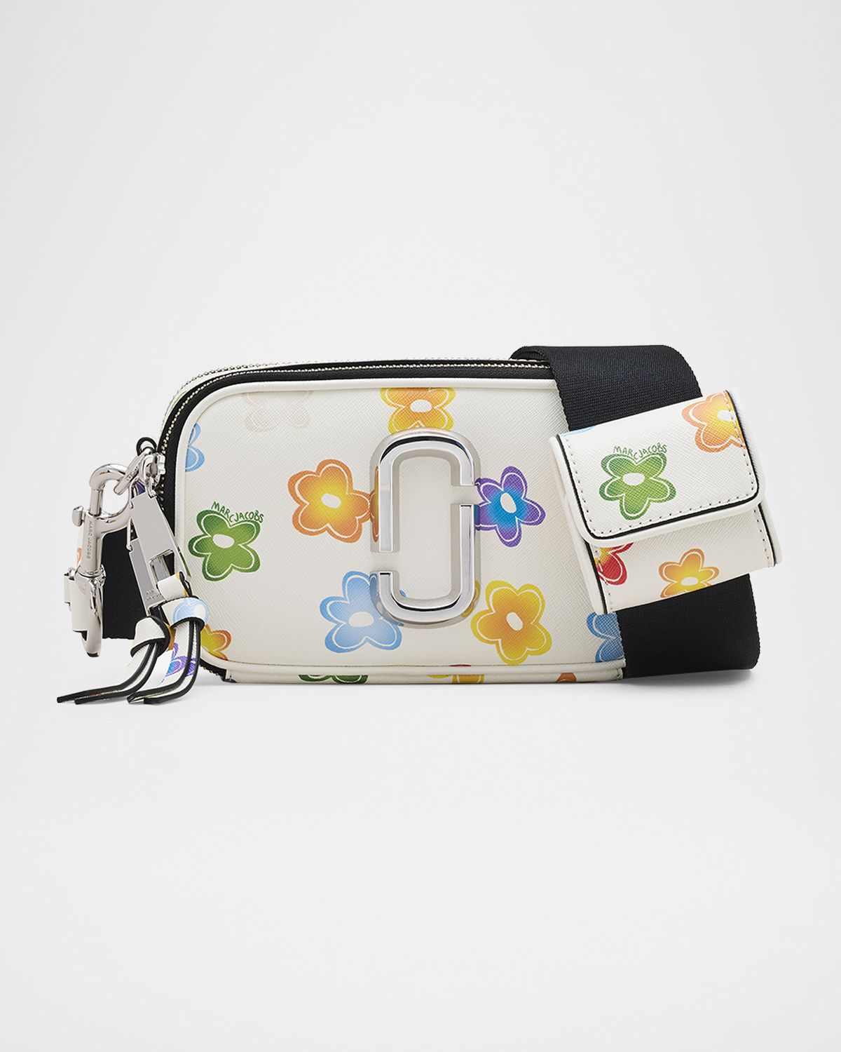 Marc Jacobs Snapshot Wild Daisy Crossbody Bag in Leather