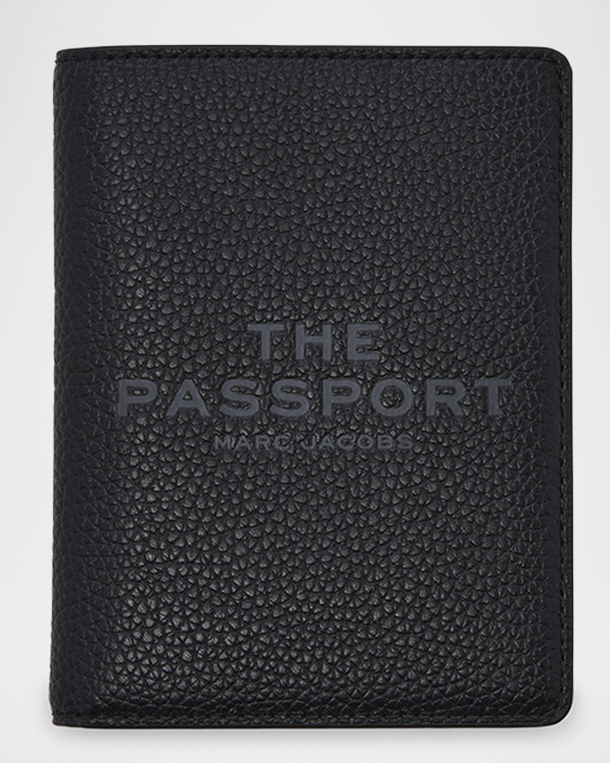 Marc Jacobs Pebble Leather Passport Holder