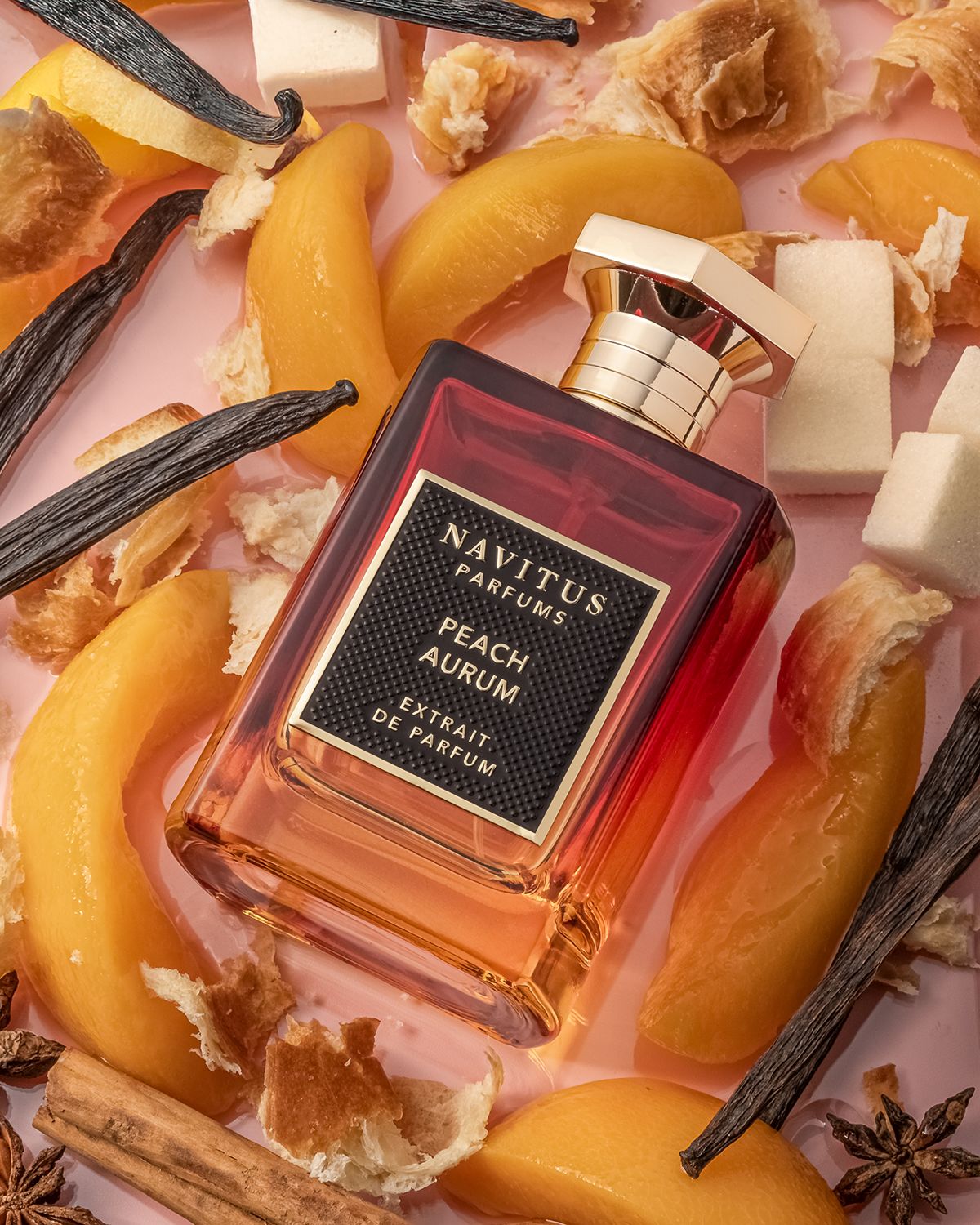 Navitus Parfums Peach Aurum Extrait de Parfum, 3.4 oz.