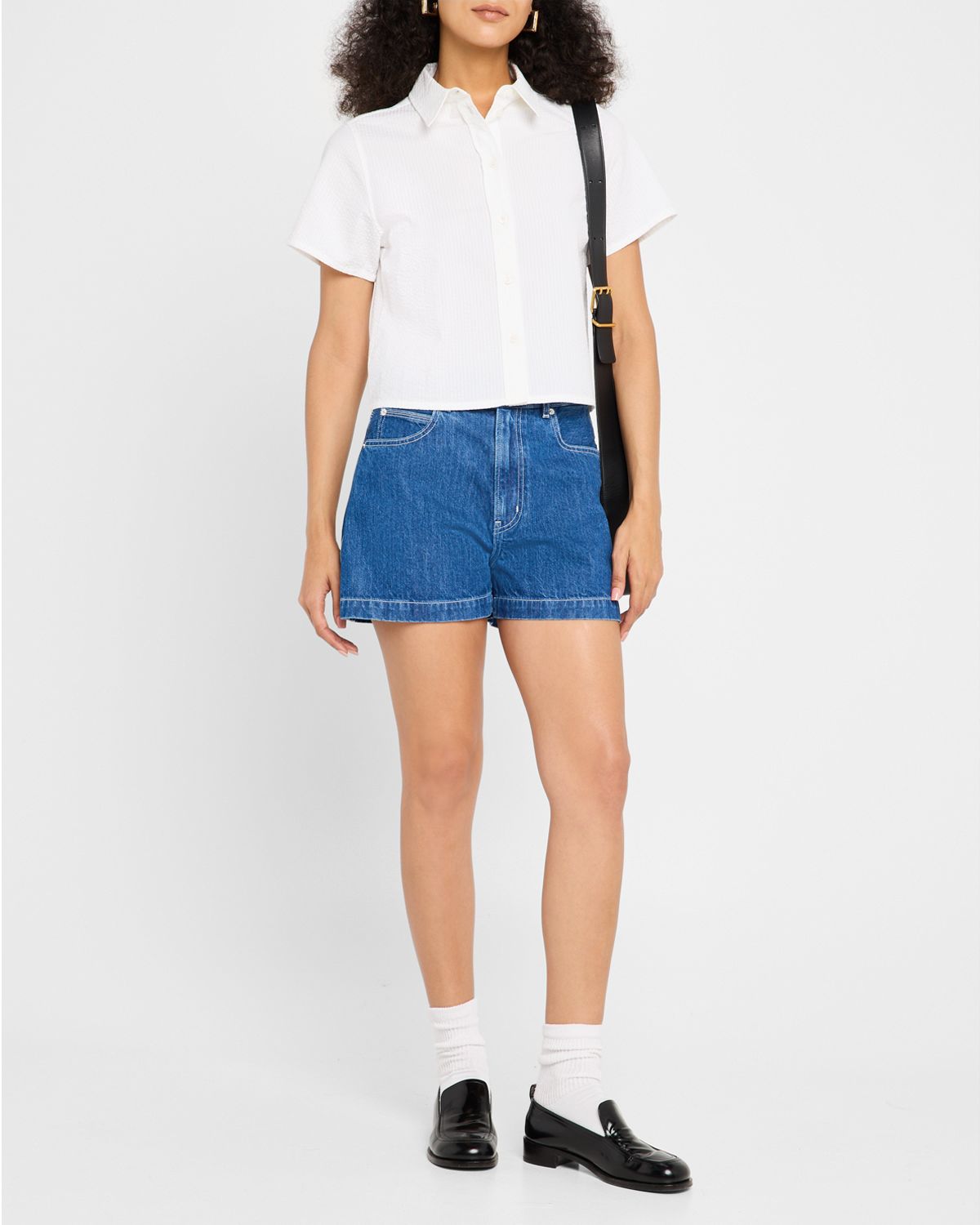 FRAME The Seersucker Top