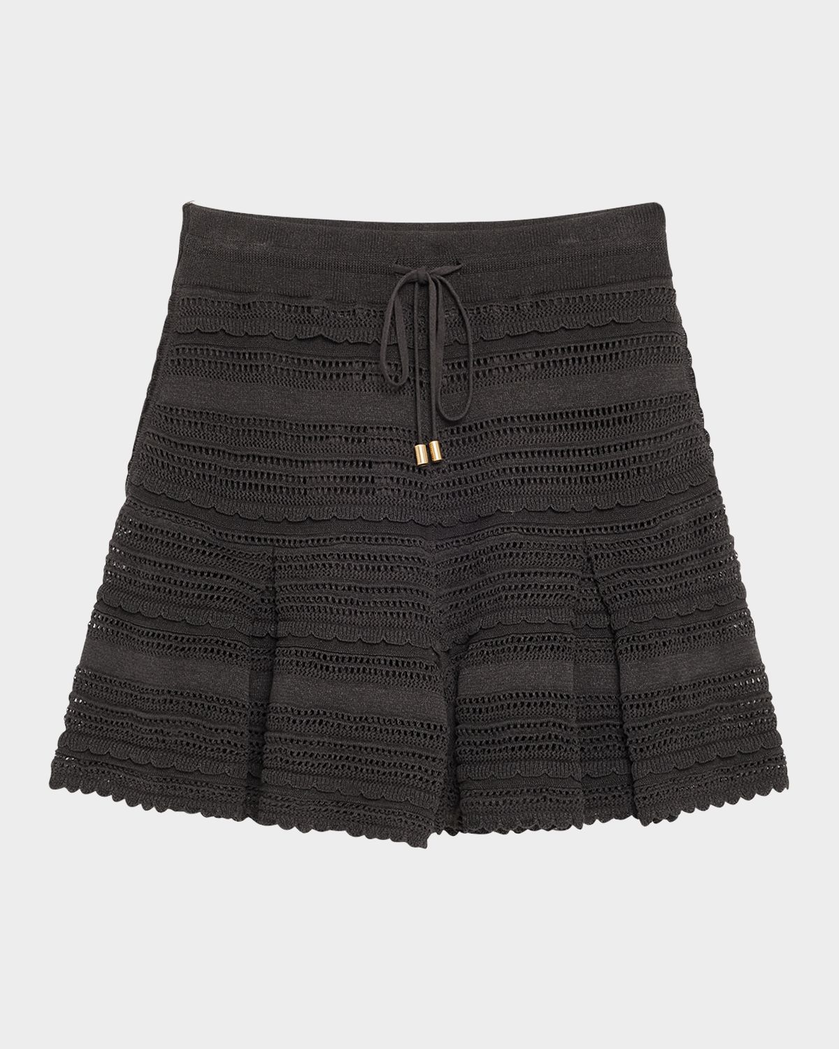 Zimmermann Lucky Lace Knit Shorts