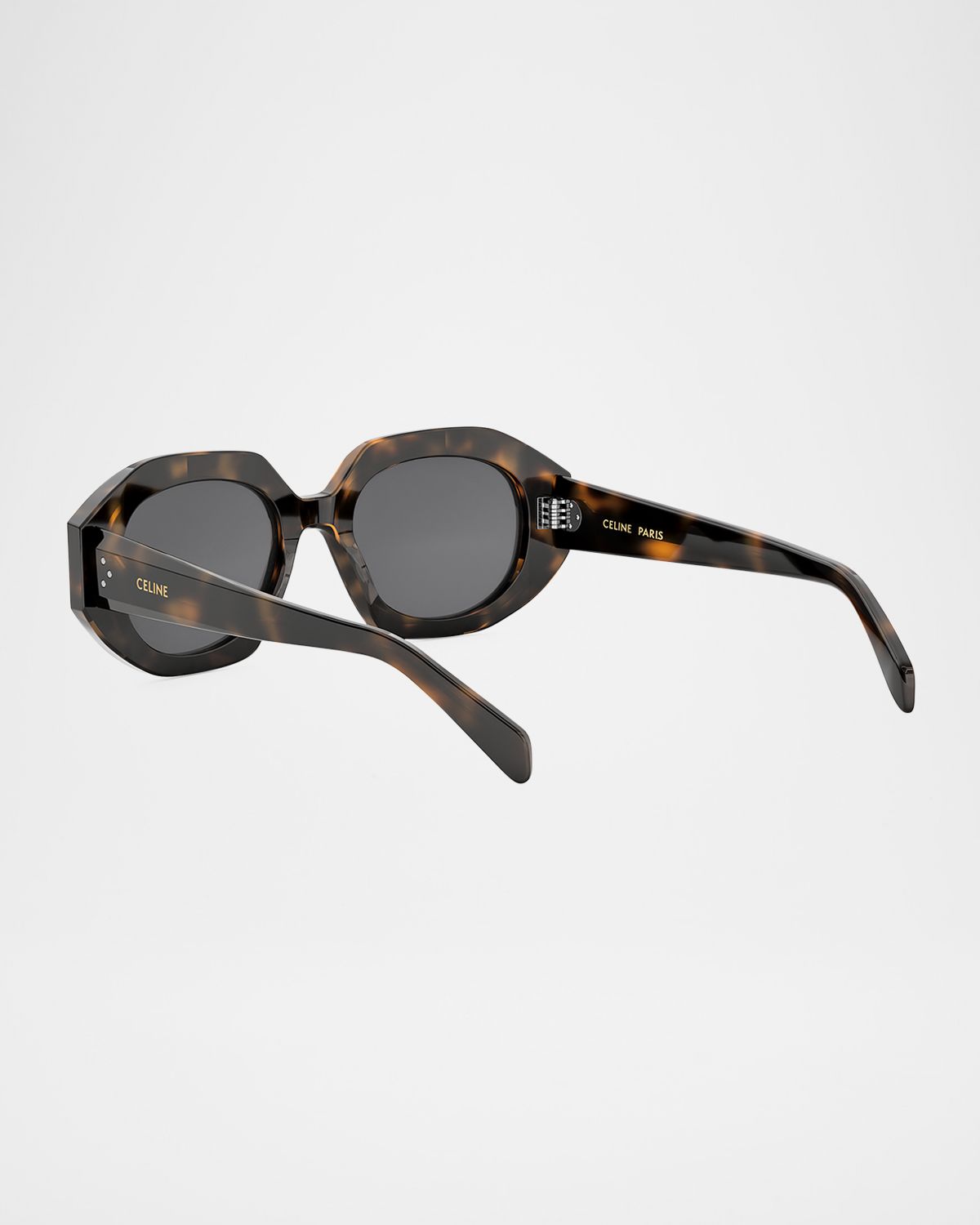 Celine 3 Dot Geometric Square Sunglasses